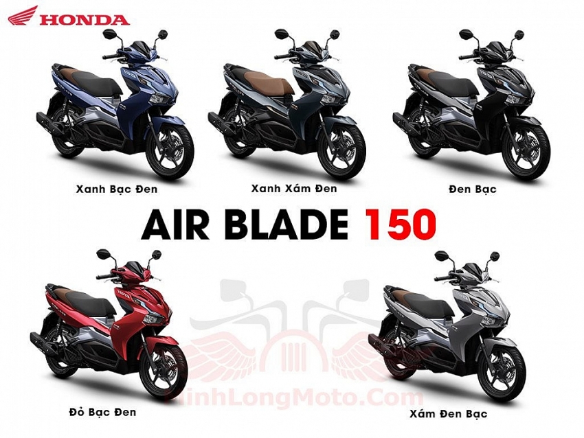 Honda Air blade 125 Fi Xám Đen Khóa Smartkey 2021  97548526
